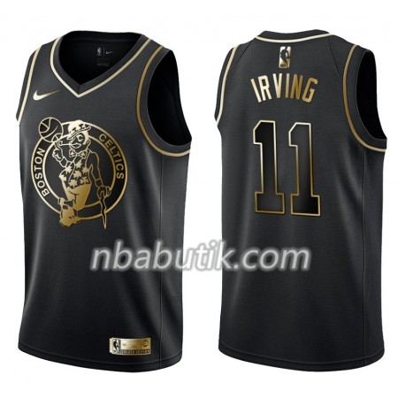 NBA Mænd Trøje Boston Celtics Kyrie Irving 11 Nike Sort Golden Edition Swingman NBA Mænd Trøje Boston Celtics Kyrie Irving 11 Nike Sort Golden Edition Swingman